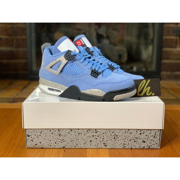 Size 10 Air Jordan 4 Retro "University Blue" - Picture 4 of 5